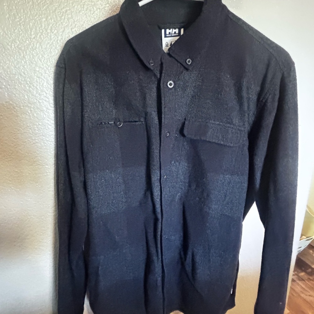 Helly hansons mens wool flannel
